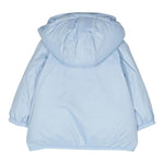 K-WAY giubbino tinta unita con cappuccio in contrasto Azzurro per Neonato K61157WWXX AZZURRO K-WAY 