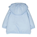 K-WAY giubbino tinta unita con cappuccio in contrasto Azzurro per Neonato K61157WWXX AZZURRO K-WAY 