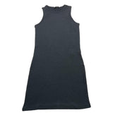 Dixie Abito Giromanica Girocollo Tinta Unita per Bambina ABA1032G74 NERO DIXIE 