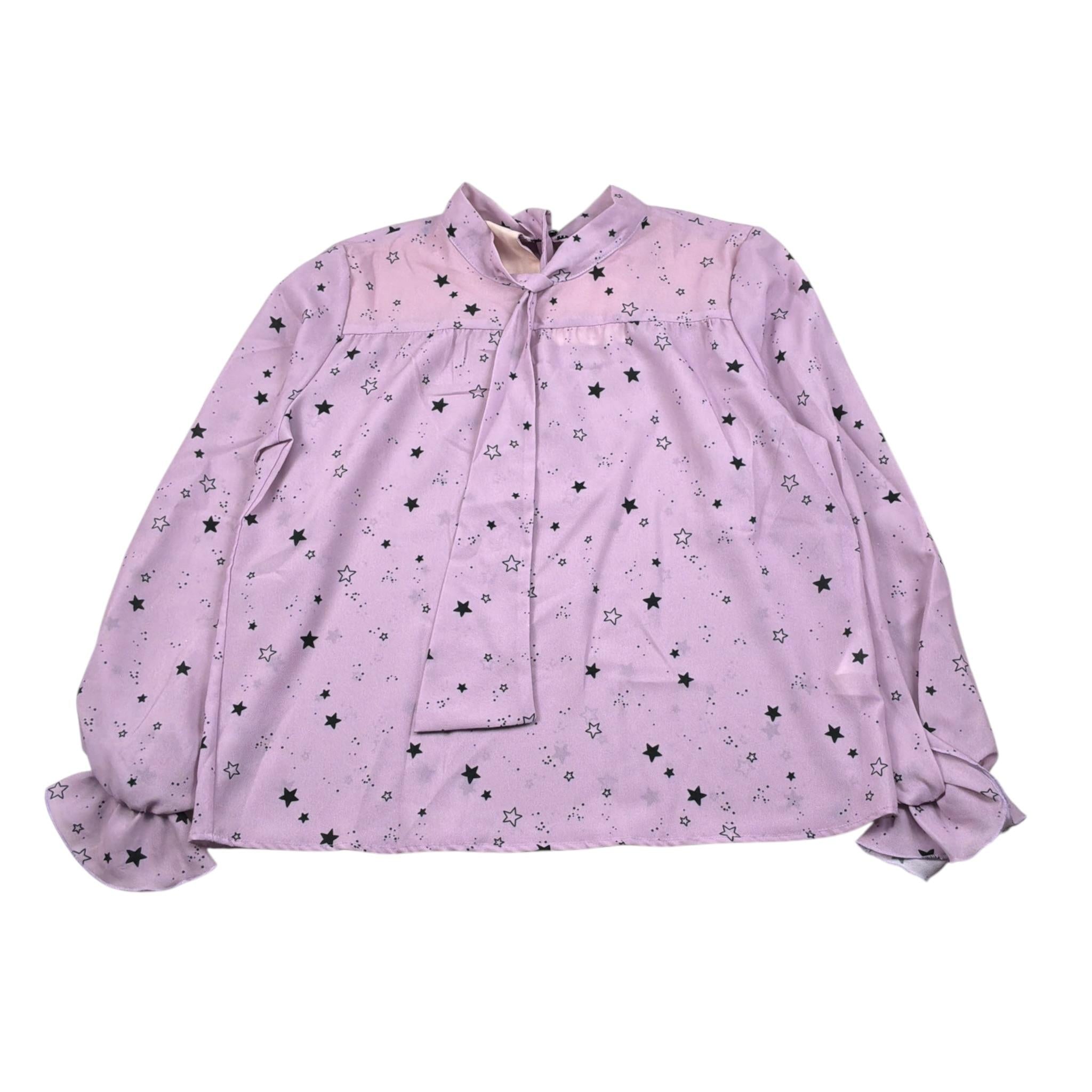 Vicolo Camicia Manica Lunga tinta unita Glicine per Bambina 3141C1237 GLICINE VICOLO 