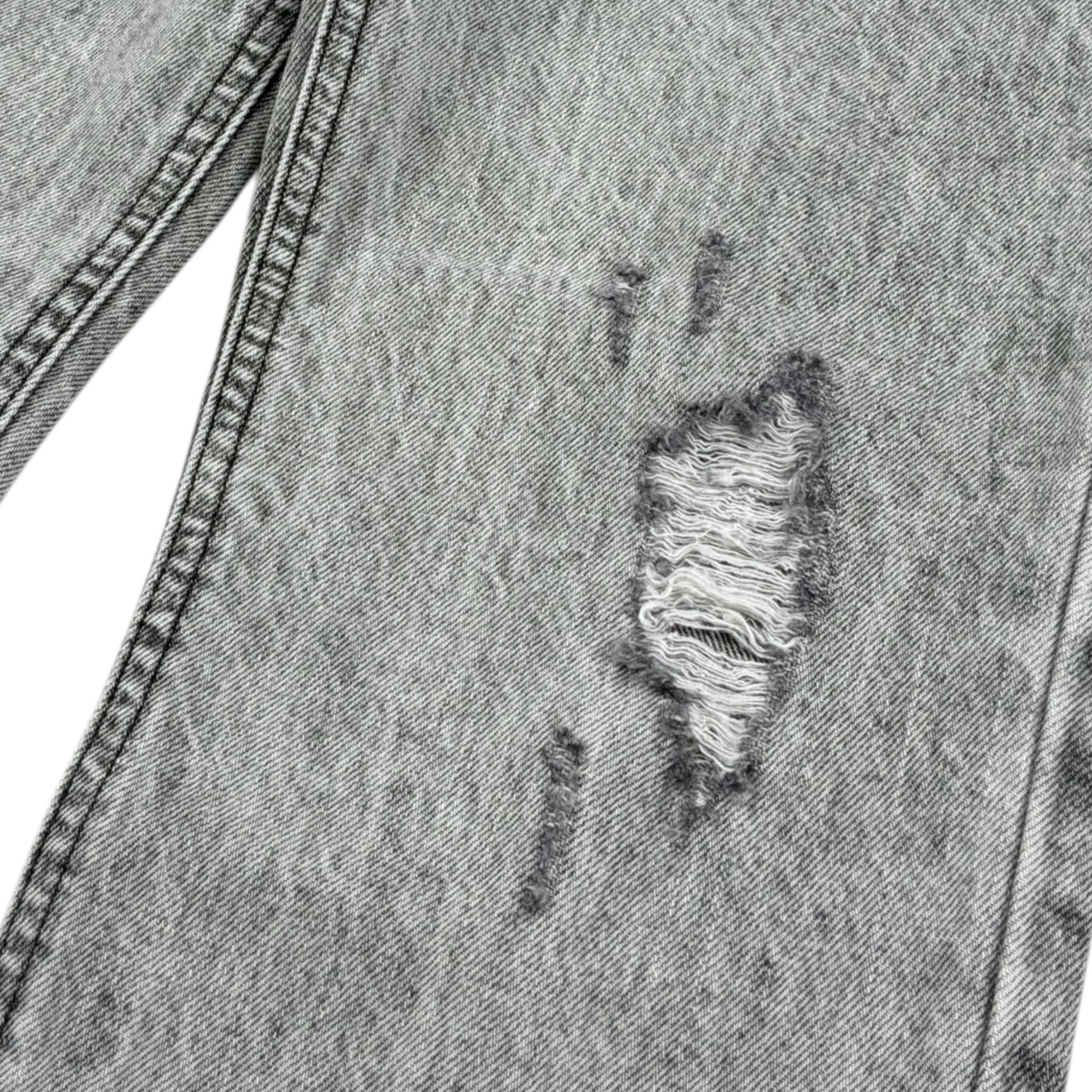 John Richmond Jeans Tinta Unita con Strappi per Bambino RBP26080JE GRIGIO JOHN RICHMOND 