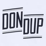 Dondup T-Shirt Girocollo Tinta Unita con Stampa per Neonata DMTS042XN BIANCO DONDUP 