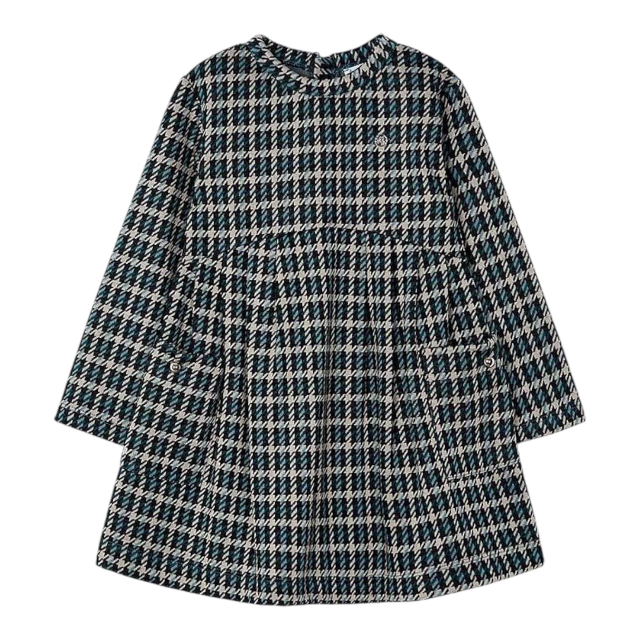 MAYORAL abito manica lunga stampa fantasia Nero/verde per Bambina 4928 NERO/VERDE MAYORAL 