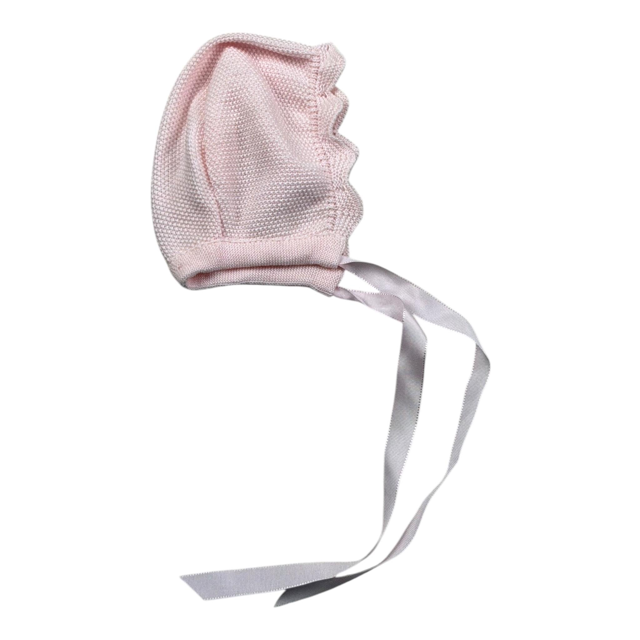 Mac Ilusio'N Cappello Tinta Unita con Ricami per Neonata WJUWIIWE ROSA MAC ILUSIO'N 