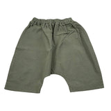 Zero Ampere Pantalone Tinta Unita con Elastico In Vita per Neonato DAVID VERDE ZERO AMPERE 