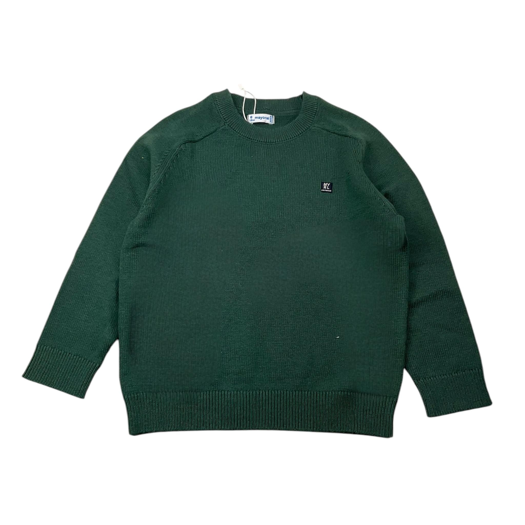 MAYORAL maglia tinta unita girocollo Verde per Bambino 311 VERDE MAYORAL 