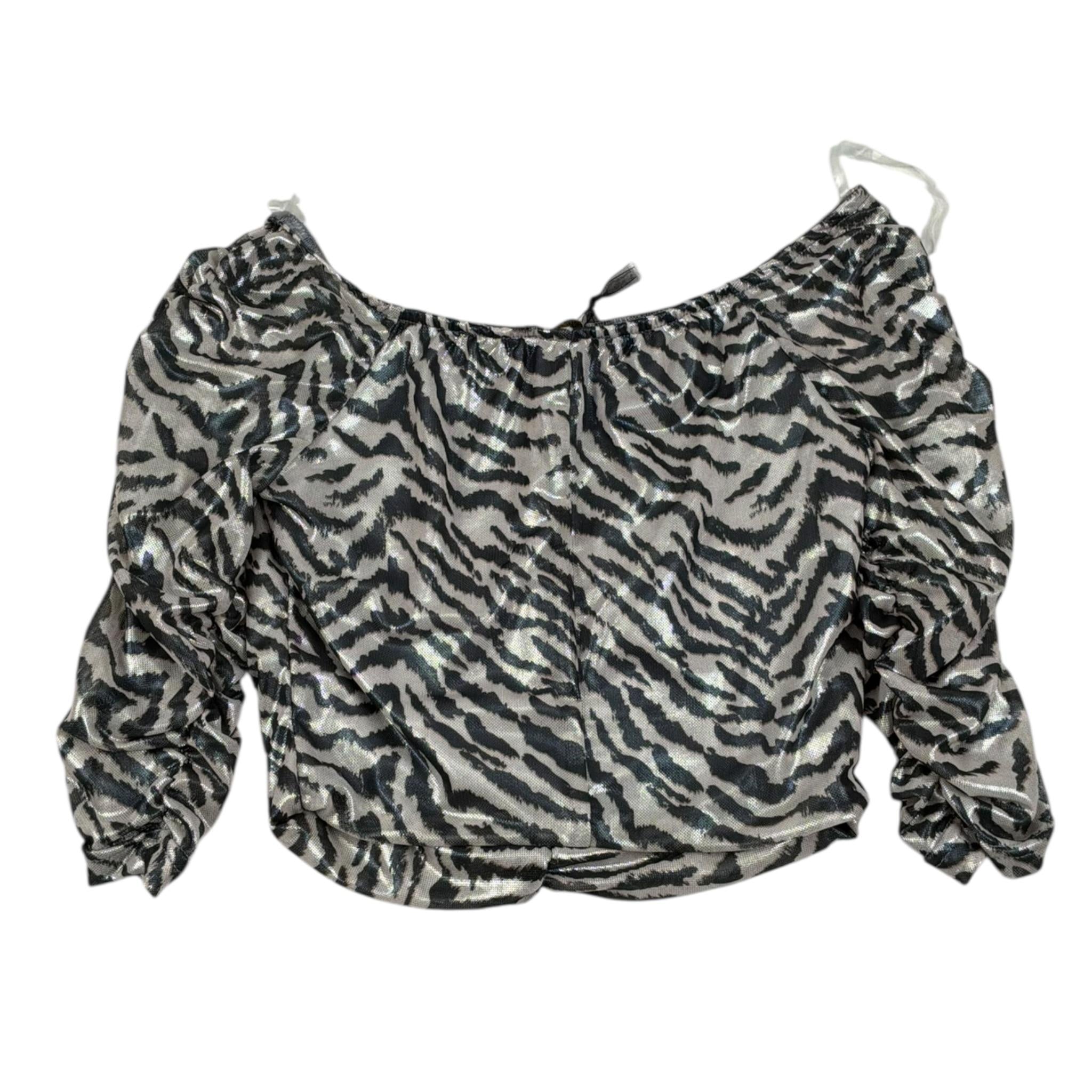 J'Aime' Camicia Tinta Unita con Stampa per Bambina JG404625TP BEIGE J'AIME' 