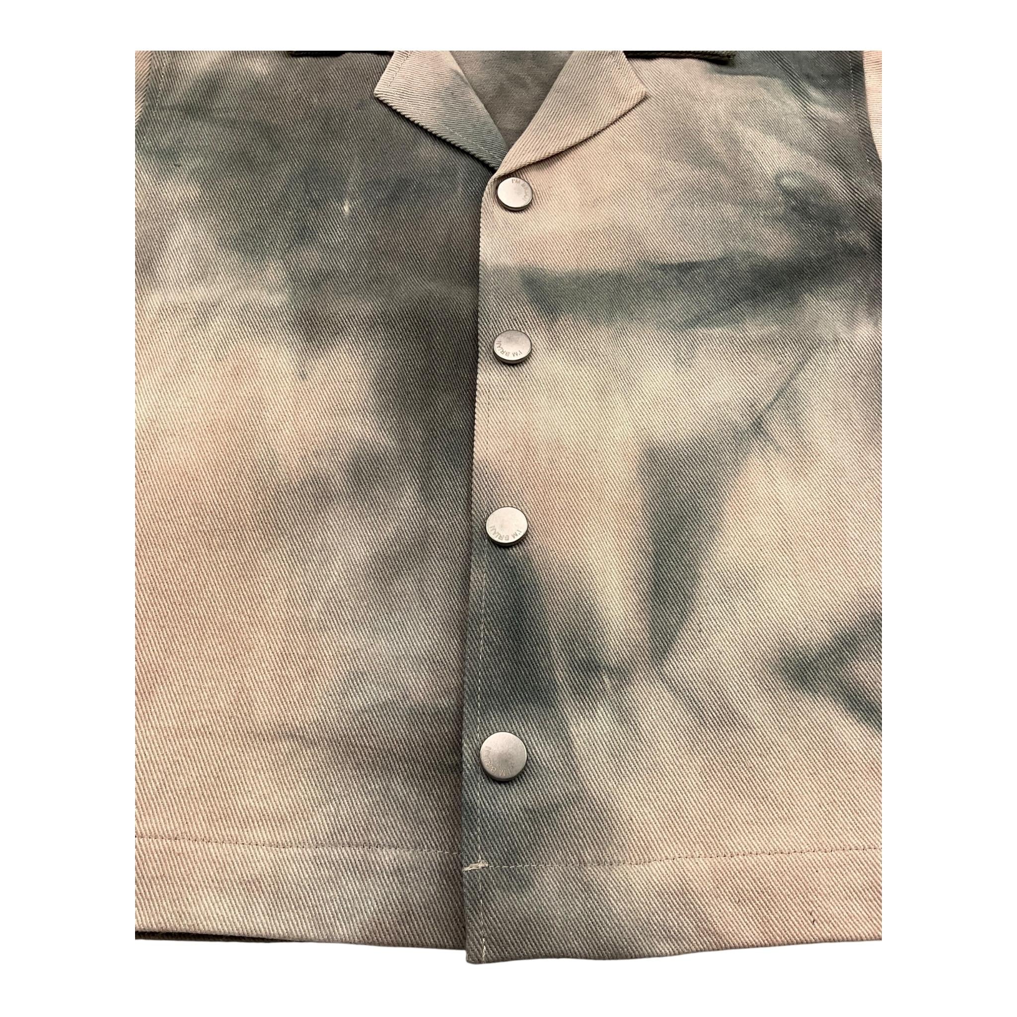 I'M Brian Camicia Mezza Manica In Denim per Bambino CA3380J GRIGIO I'M BRIAN 