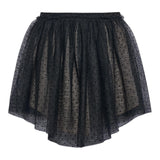 ABEL & LULA gonna con tulle asimmetrica Nero per Bambina 5521 NERO ABEL & LULA 
