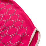 Met Short Tinta Unita con Brillantini per Bambina ME244 FUXIA MET 