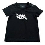 John Richmond T-Shirt Girocollo Tinta Unita con Stampa per Neonato RIP26055TS NERO JOHN RICHMOND 