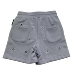 John Richmond Bermuda In Tuta Tinta Unita con Trafori per Bambino RBP26215BE GRIGIO JOHN RICHMOND 