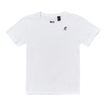 K-Way T-Shirt Girocollo Tinta Unita per Bambino K007JE0 BIANCO K-WAY 