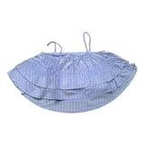 Liu Jo Top Bretelline Tinta Unita Azzurro Per Bambina