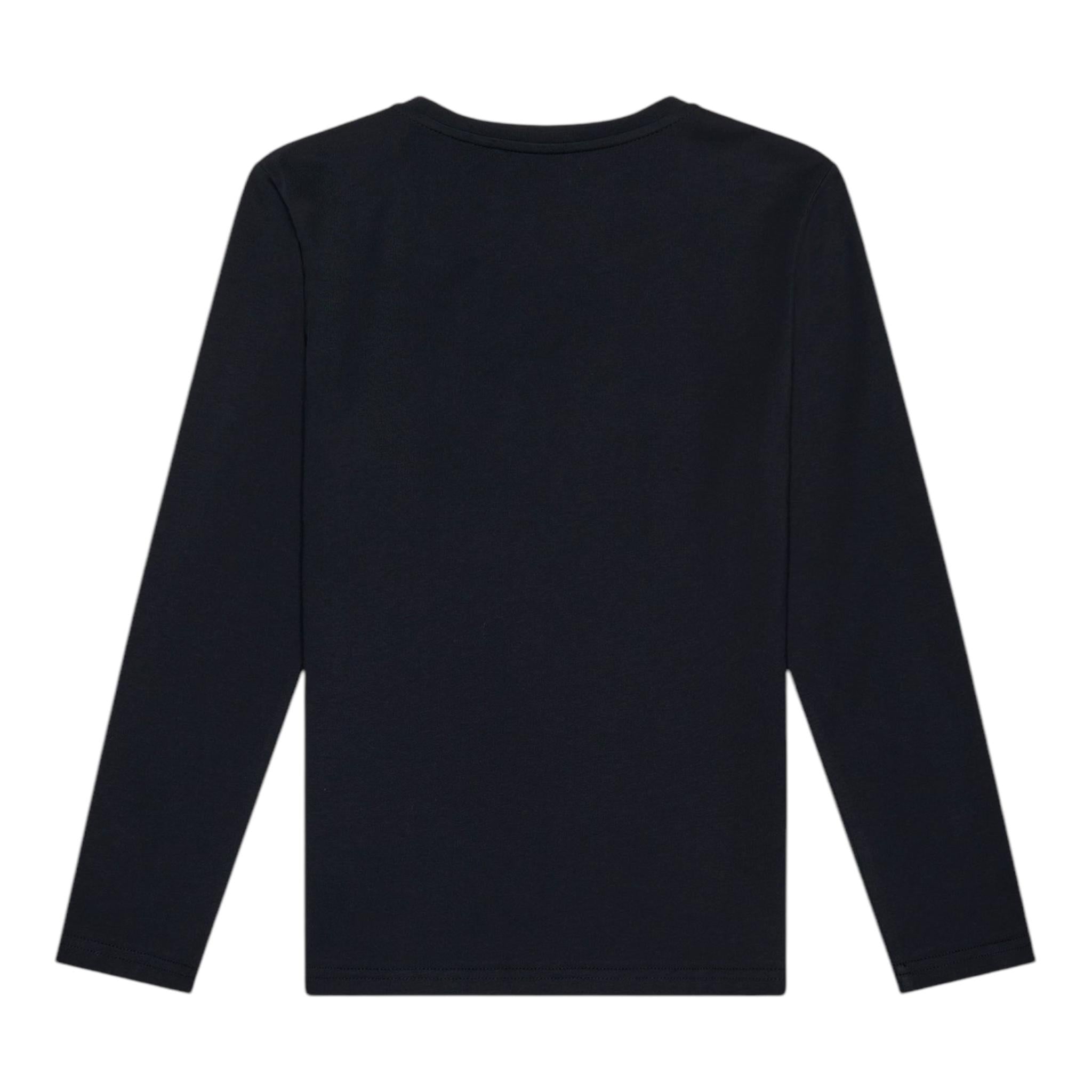 ANTONY MORATO shirt tinta unita girocollo con stampa Nero per Bambino MKKS00686 NERO ANTONY MORATO 