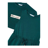 MAYORAL completo 2pz felpa-shorts tinta unita Verde per Bambina 4927JX VERDE MAYORAL 