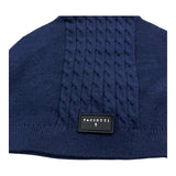 CESARE PACIOTTI cappello tinta unita con stampa logo Blu per Neonato CAP5352JNX BLU CESARE PACIOTTI 