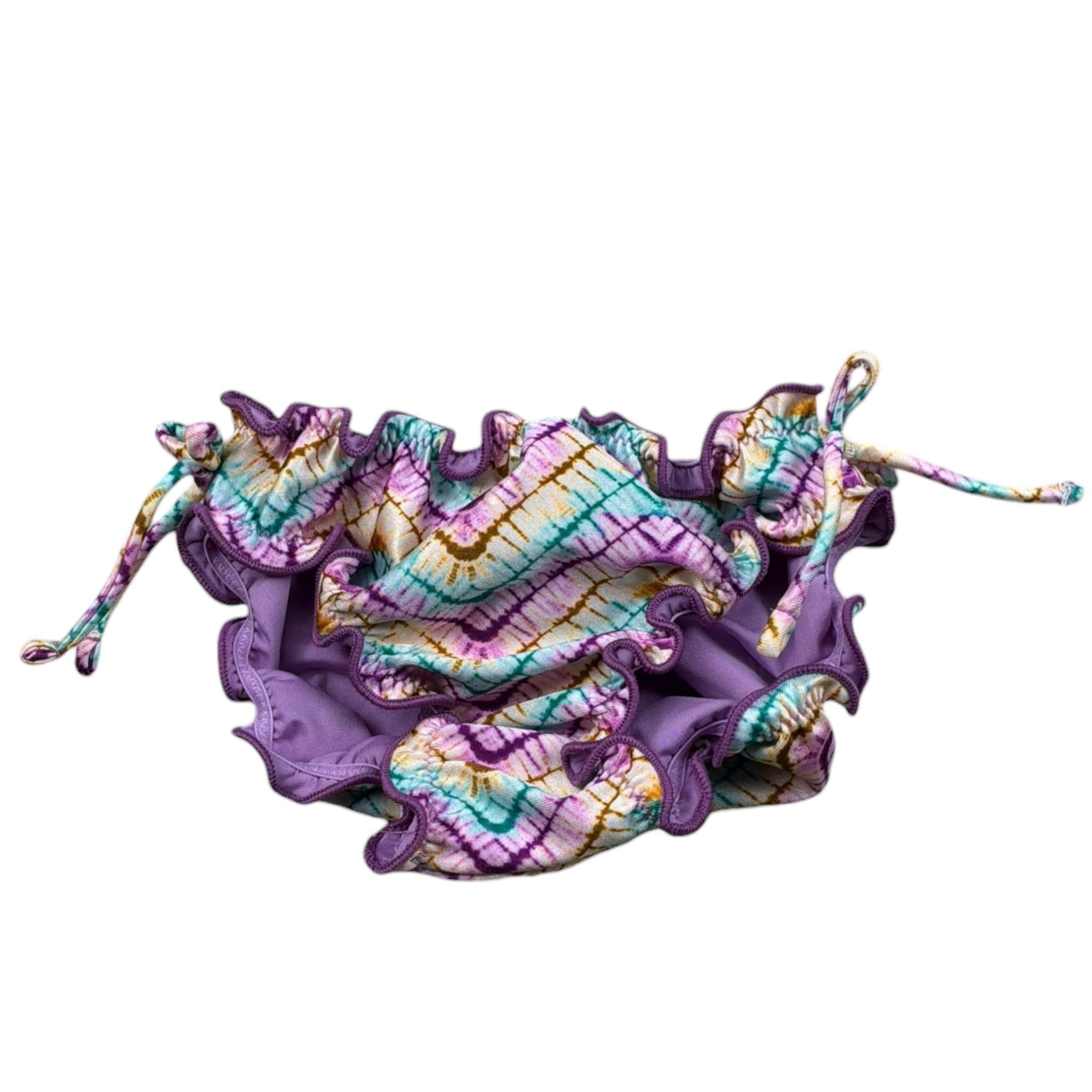 F**K Costume Modello Slip Tinta Unita con Fantasia per Neonata FJ25B4A11BBX51 MULTICOLOR F**K 