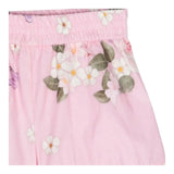 Monnalisa Short Tinta Unita con Fantasia per Neonata 11X421 ROSA MONNALISA 