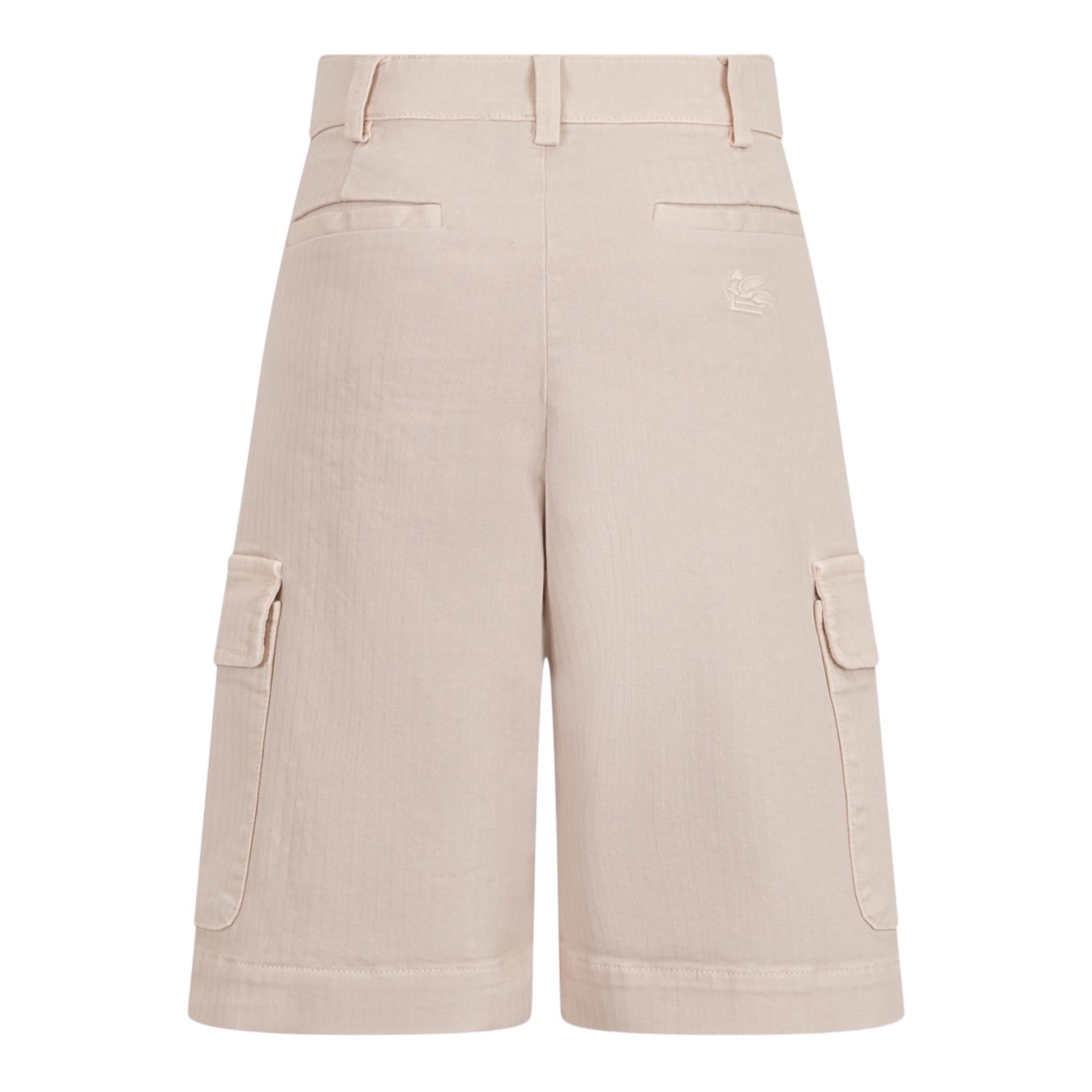 Missoni Bermuda Tinta Unita con Tasche per Bambino GW6Q29 BEIGE MISSONI 