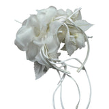 Les Gamins Cerchietto Tinta Unita con Applicazioni per Bambina GM200705 PANNA LES GAMINS 