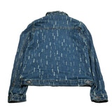 Daniele Alessandrini Giubbino In Denim Tinta Unita per Bambino 1235OD00258X BLU DANIELE ALESSANDRINI 