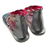 Billieblush Sandali Multicolor Glitterato Multicolor Per Bambina