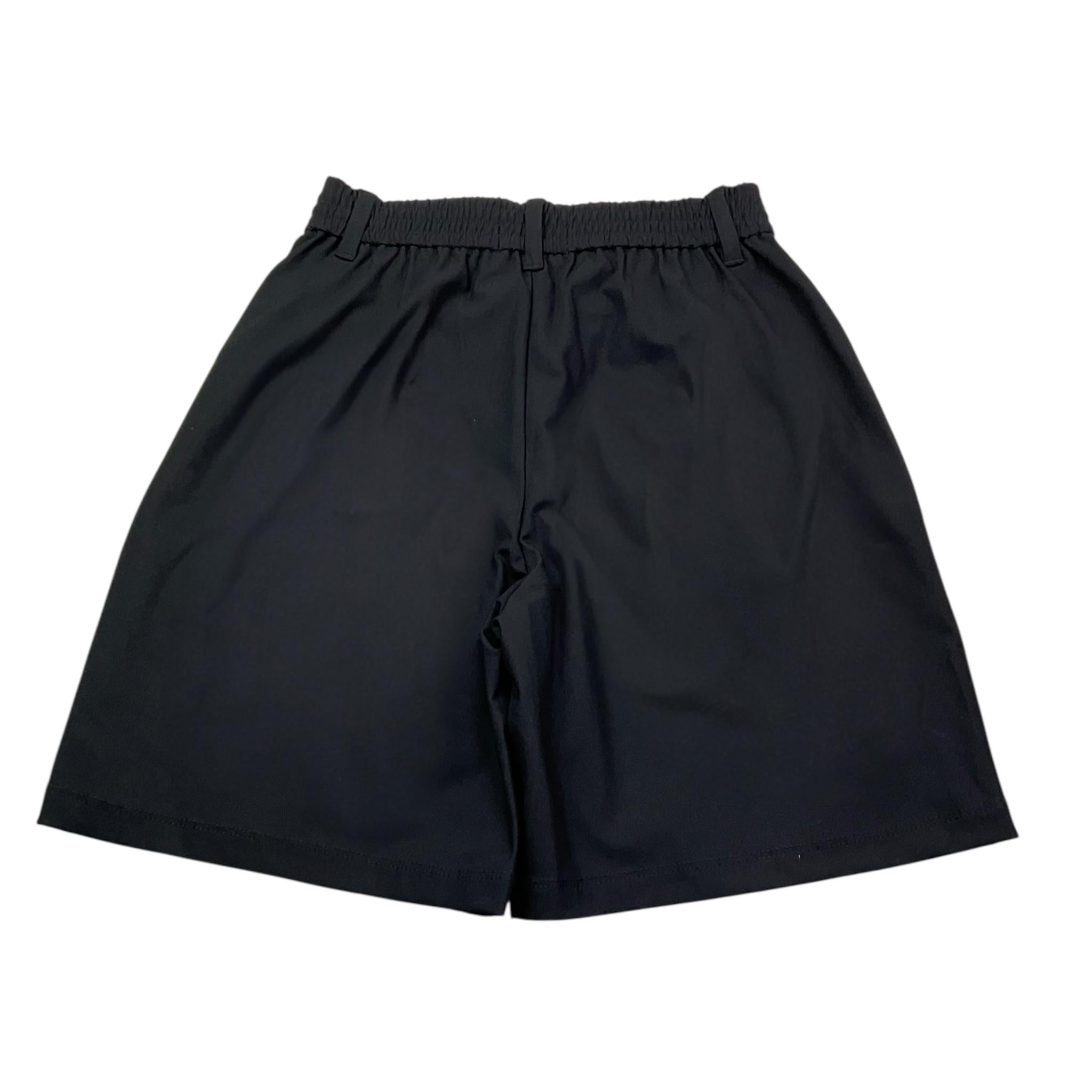 Calvin Klein Short Tinta Unita con Elastico In Vita per Bambina IG0IG02952 NERO CALVIN KLEIN 