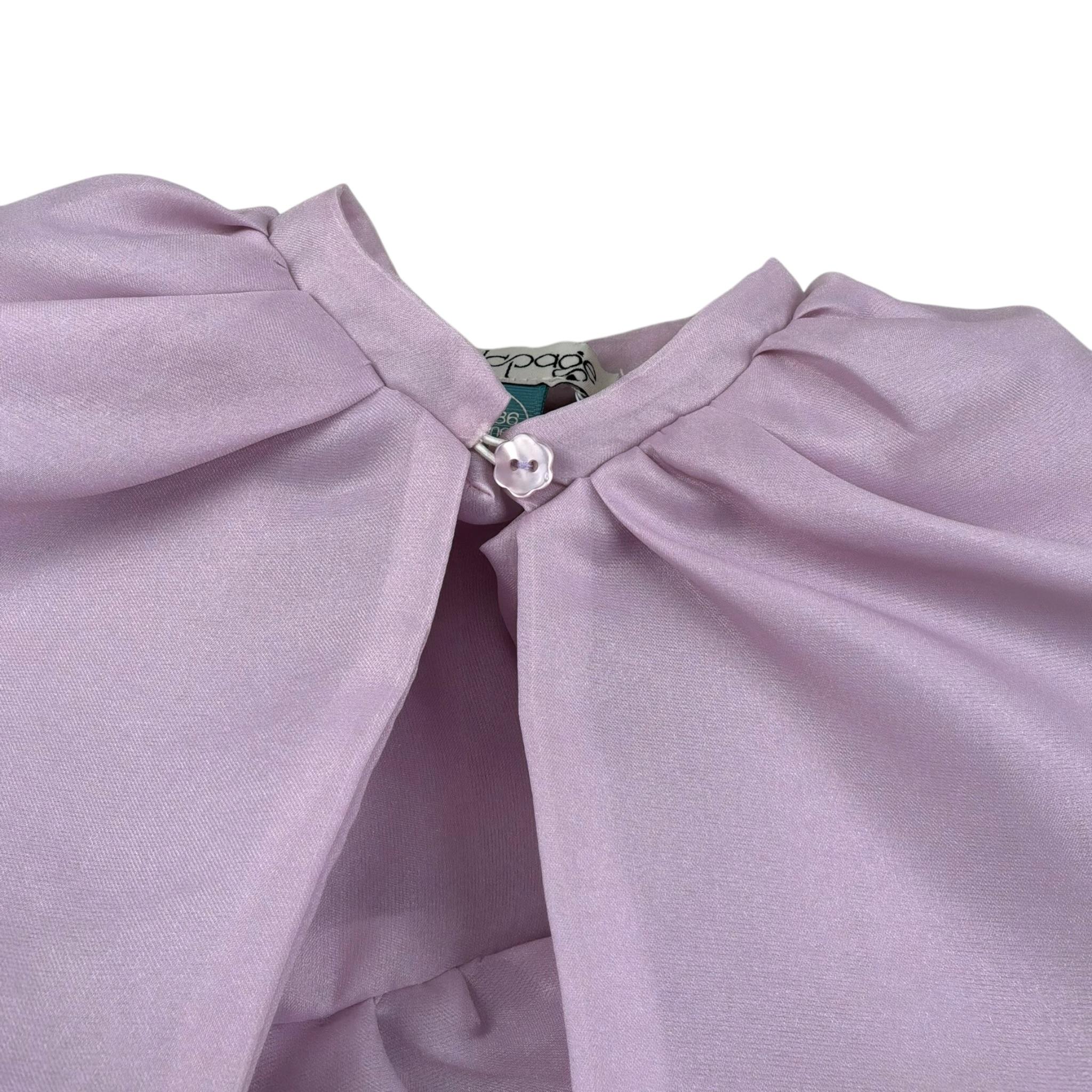 A' La Page Coprispalle Tinta Unita per Bambina GRANATI LILLA A' LA PAGE 