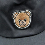 Moschino Cappello Modello Berretto Tinta Unita con Stampa per Bambino HPX002 NERO MOSCHINO 