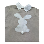 Isabel & Martinez Pagliaccetto Mezza Manica Tinta Unita con Colletto per Neonato IM25N538 BEIGE ISABEL & MARTINEZ 