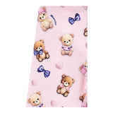 MONNALISA leggins tinta unita cn stampa orsi Rosa per Bambina 31D411 ROSA MONNALISA 