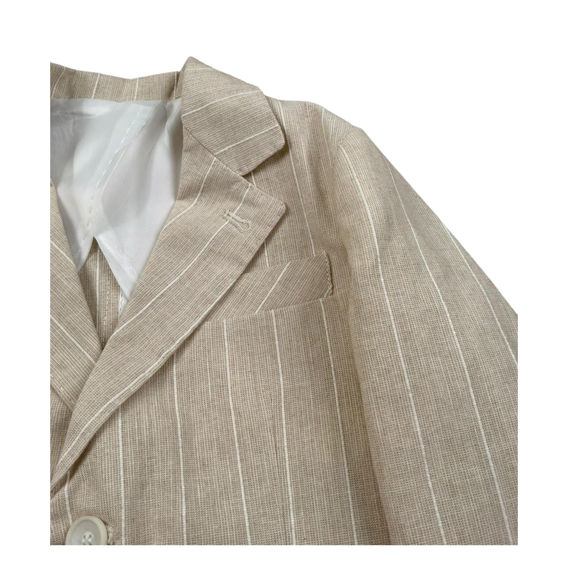 Manuell & Frank Giacca Tinta Unita per Neonato MF6276N BEIGE MANUELL & FRANK 