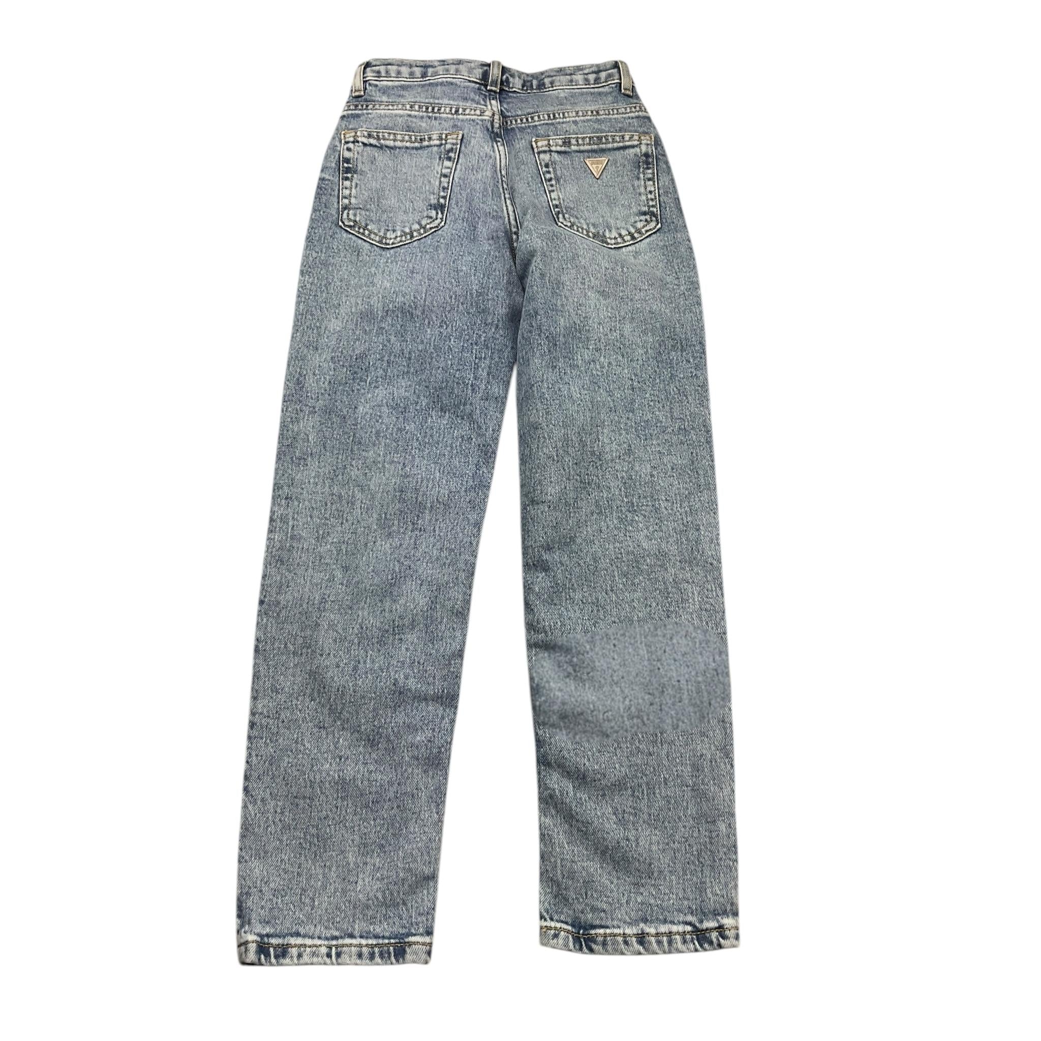 GUESS jeans tinta unita con girovita regolabile Azzurro per Bambino J4YA07D4MS0 AZZURRO GUESS 