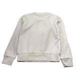 Sun68 Felpa Girocollo Tinta Unita con Logo per Bambino CPF35327 BIANCO SUN68 