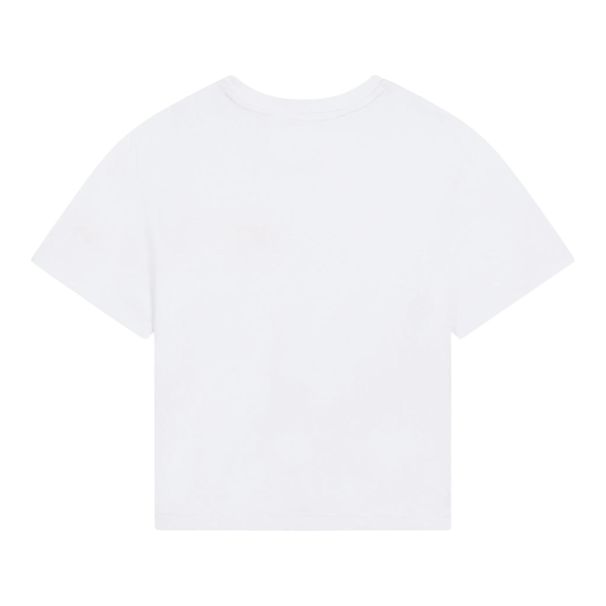 MARC JACOBS t-shirt girocollo tinta unita con stampa Bianco per Neonato W60282N BIANCO MARC JACOBS 