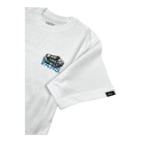 Vans T-Shirt Girocollo Tinta Unita con Stampa per Bambino VN000MKUWHT BIANCO VANS 