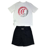 Just Cavalli Completo 2 Pezzi T-Shirt-Bermuda per Bambino JBP26040CJ BIANCO/NERO JUST CAVALLI 