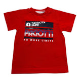 Cesare Paciotti T-Shirt Girocollo Tinta Unita con Stampa per Neonato TSP4116BN ROSSO CESARE PACIOTTI 