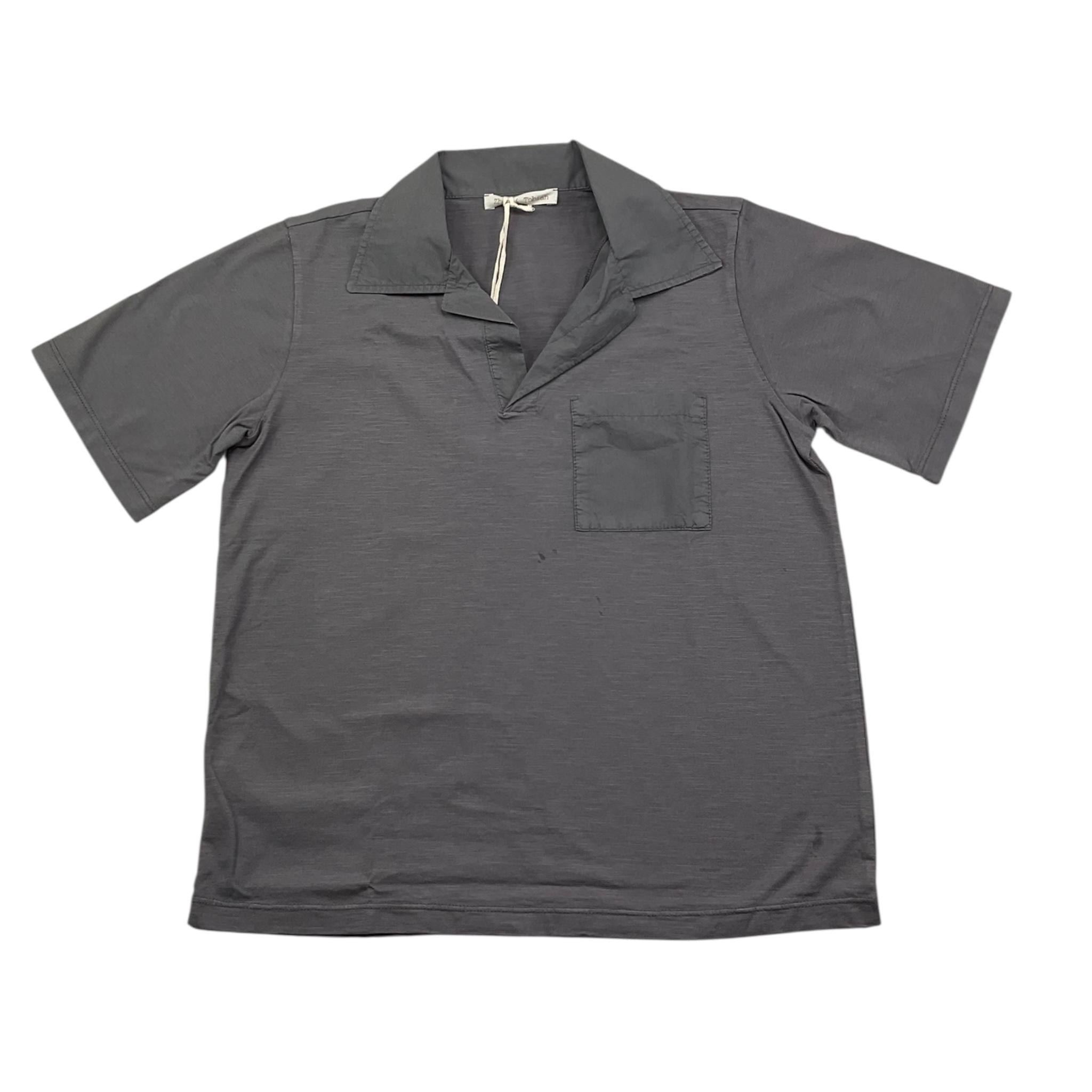 Zhoe & Tobiah Polo Mezza Manica Tinta Unita per Bambino BSE18M GRIGIO ZHOE & TOBIAH 