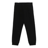 MOSCHINO pantalone tinta unita con elastico in vita Nero per Bambino HUP080 NERO MOSCHINO 