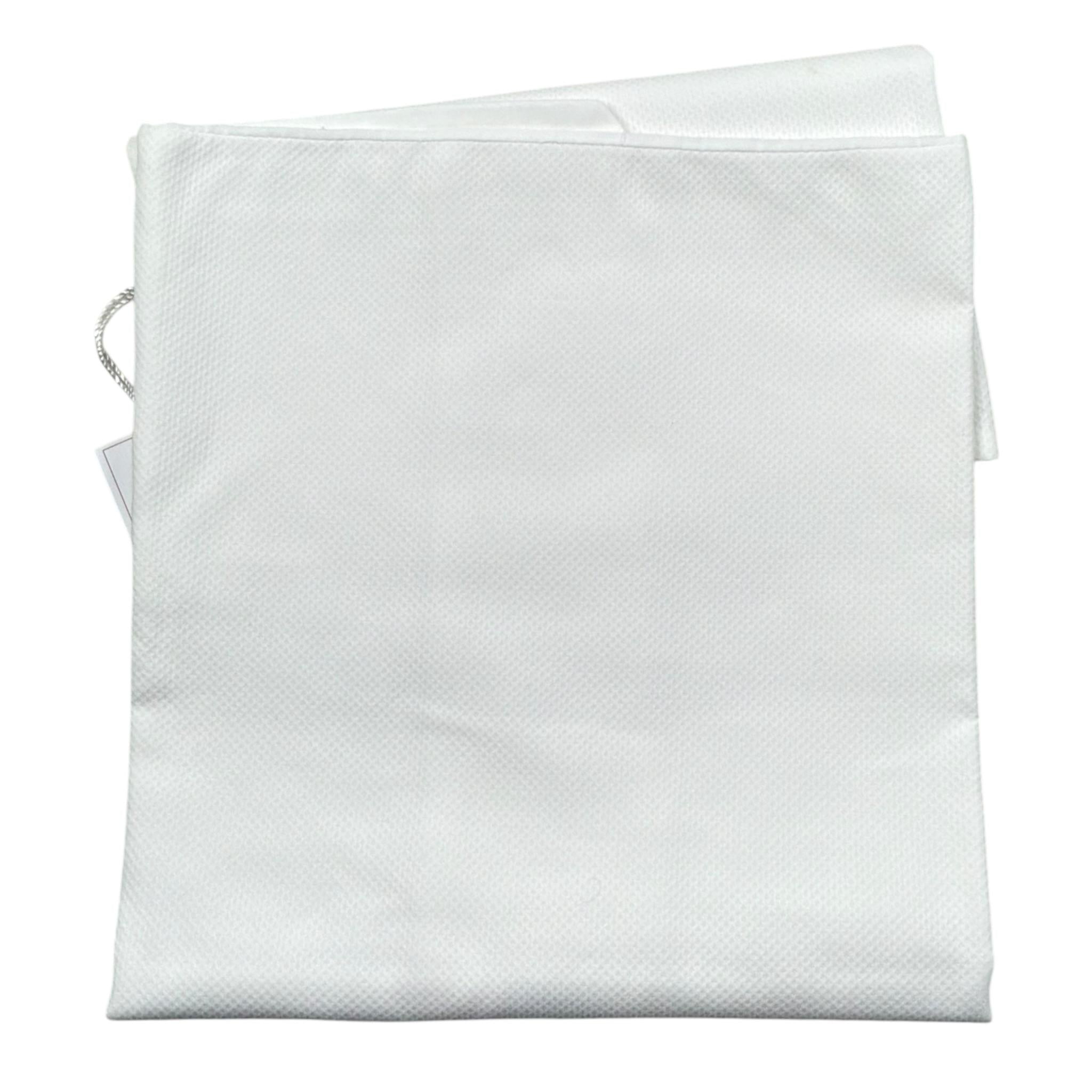 Le Bebe' Coperta Tinta Unita con Stampa per Neonata LBG1942 BIANCO LE BEBE' 