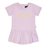 John Richmond Abito Tinta Unita con Stampa per Neonata RIP25005VEXX LILLA JOHN RICHMOND 