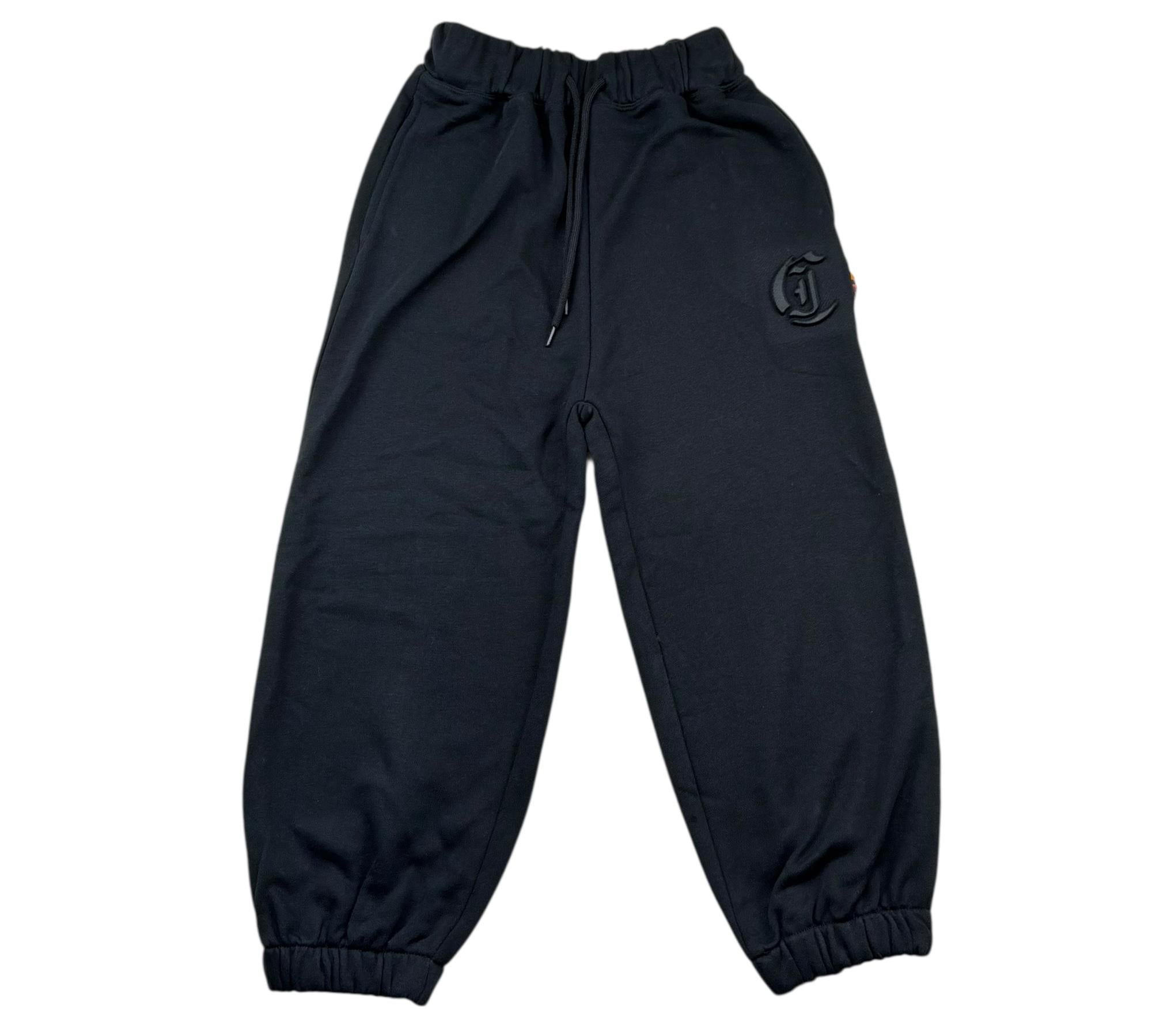 Just Cavalli Pantalone Tinta Unita con Stampa per Bambino JGP26015PA NERO JUST CAVALLI 