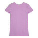 Twinset Abito Mezza Manica Tinta Unita con Fiocco per Bambina 251GJ2QN9 LILLA TWINSET 