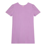 Twinset Abito Mezza Manica Tinta Unita con Fiocco per Bambina 251GJ2QN9 LILLA TWINSET 