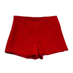 Elisabetta Franchi Short Tinta Unita con Zip per Bambina EFBE072 ROSSO ELISABETTA FRANCHI 