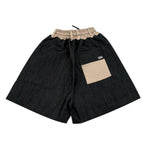 Stay Street Bermuda Bicolore con Elastico In Vita per Bambino BRB2001 BEIGE/NERO STAY STREET 