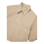 Maison Margiela Camicia Tinta Unita Modello Crop per Bambina M60511 BEIGE MAISON MARGIELA 