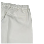 Daniele Alessandrini Pantalone Tinta Unita con Elastico In Vita per Bambino 1235P00065 BIANCO DANIELE ALESSANDRINI 